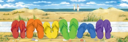 Picture of RAINBOW FLIP FLOPS