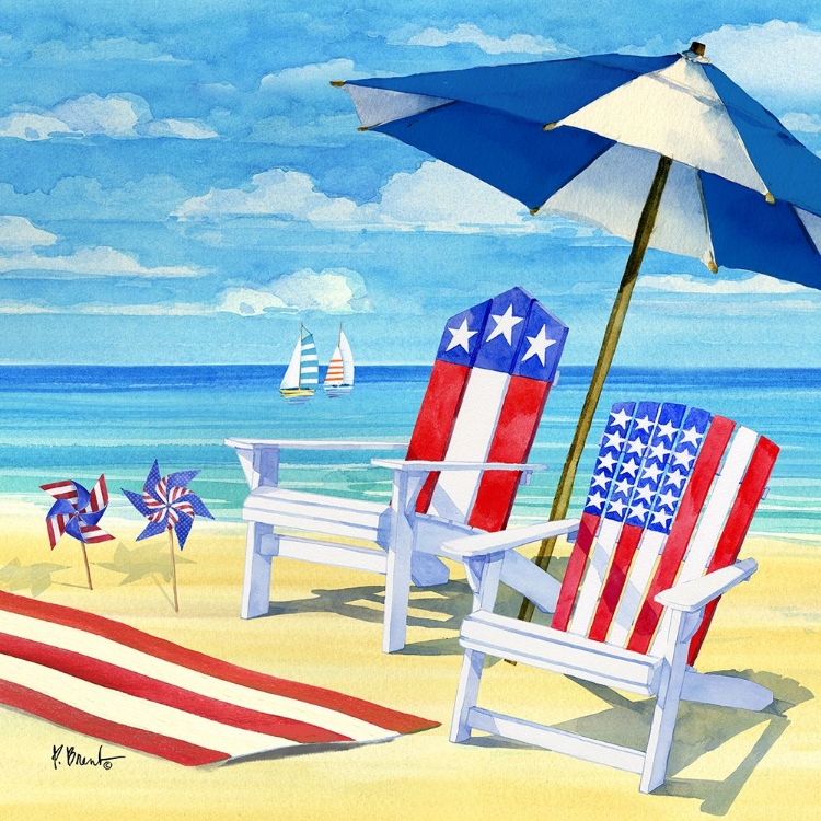 Picture of PATRIOTIC BEACH II