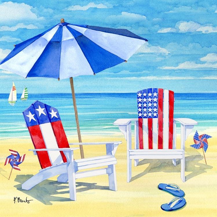 Picture of PATRIOTIC BEACH III