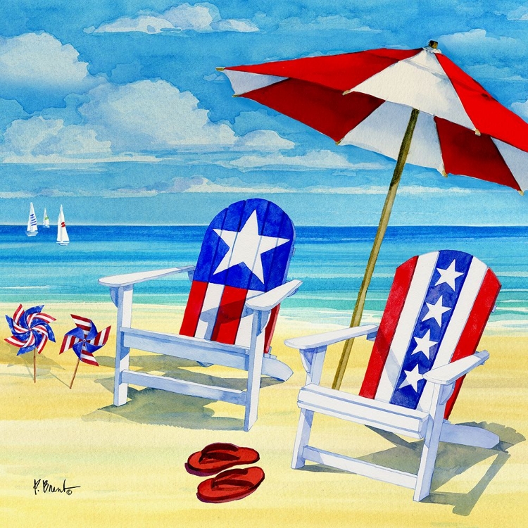 Picture of PATRIOTIC BEACH IV