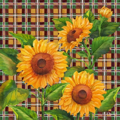 Picture of SUNFLOWER PLAID