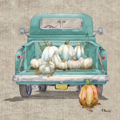 Picture of WHITE PUMPKIN TRUCK