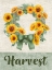Picture of SAGE SUNFLOWERS WREATH VERTICAL
