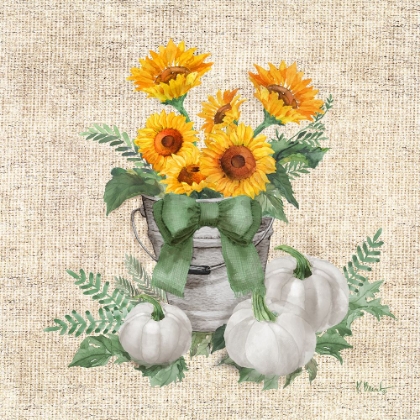 Picture of SAGE SUNFLOWER BUCKET