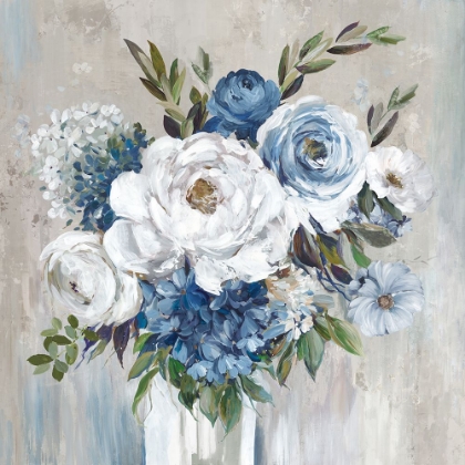 Picture of BLUE BOUQUET OF FLOWERS