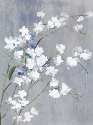 Picture of BLUE WHITE BLOSSOMS II