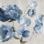 Picture of BLUE FLORALS CASCADE