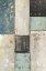 Picture of TEAL PATCHWORK SQUARE II