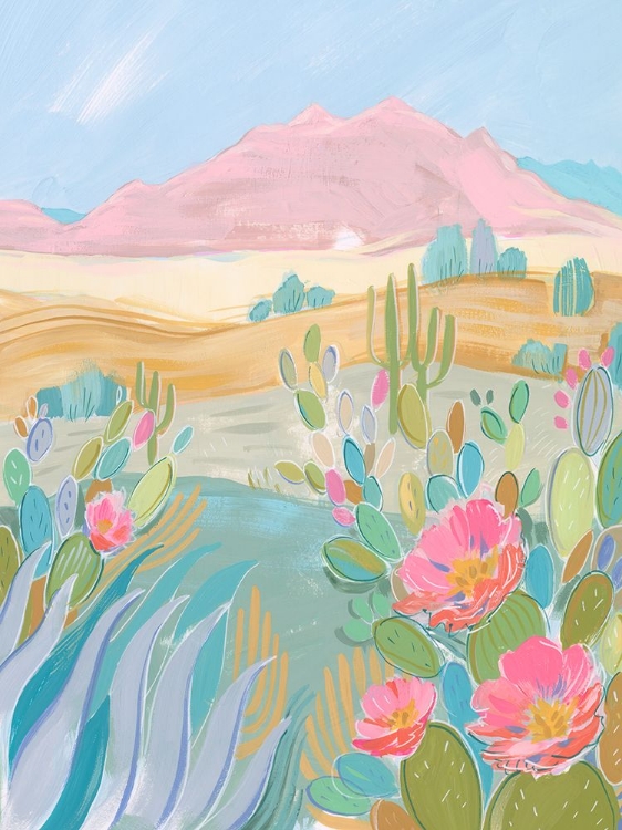 Picture of PASTEL DESERT II