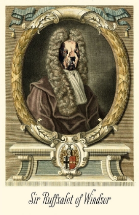 Picture of ROYAL DOG PORTRAIT I