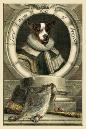 Picture of ROYAL DOG PORTRAIT IV