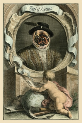 Picture of ROYAL DOG PORTRAIT V