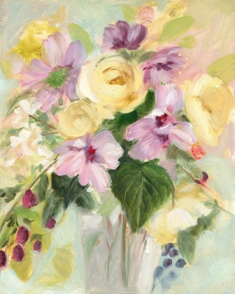 Picture of YELLOW AND VIOLET BOUQUET II