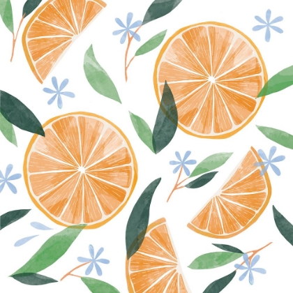 Picture of ORANGE BLOSSOM SLICES I