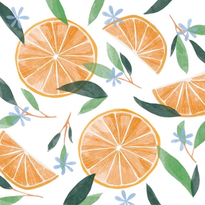 Picture of ORANGE BLOSSOM SLICES II