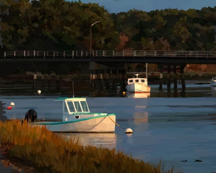 Picture of BOATS IN THE HARBOR