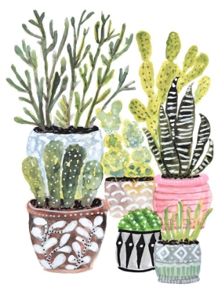 Picture of A CACTUS GARDEN I