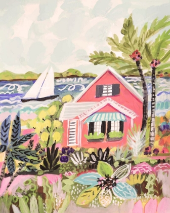 Picture of COASTAL PINK CABIN