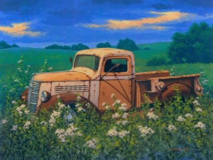 Picture of TRUCK IN THE MEADOW I