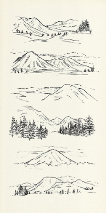 Picture of MOUNTAIN INK I