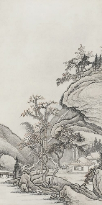 Picture of CHINESE MOUNTAIN VIEW I
