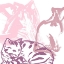 Picture of PAINT BOX CATS I