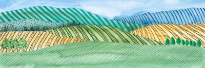 Picture of STRIPED LANDSCAPE I