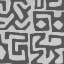 Picture of SQUARE DECORATIVE BATIK  VI