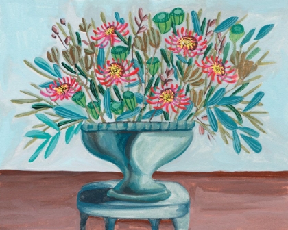 Picture of SPRING VASE ON PEDESTAL I