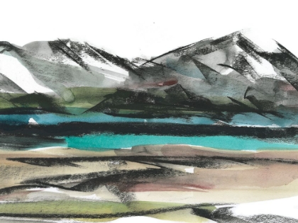 Picture of ABSTRACT MOUNTAIN VIEW III