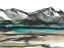 Picture of ABSTRACT MOUNTAIN VIEW III