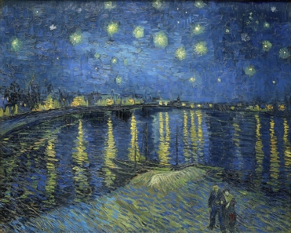Picture of STARRY NIGHT OVER THE RHONE