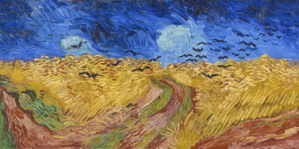 Picture of WHEATFIELD WITH CROWS