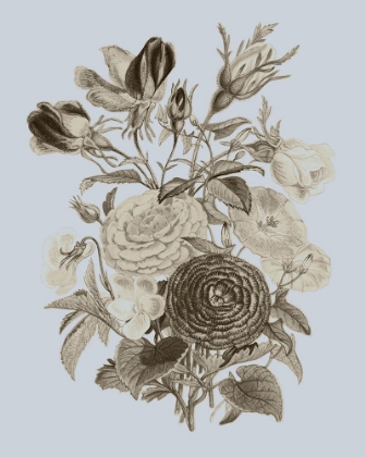 Picture of ANTIQUE FLORAL SPRAY I