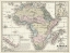 Picture of MITCHELLS MAP OF AFRICA