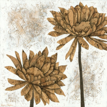 Picture of WHITEWASHED DAHLIAS II