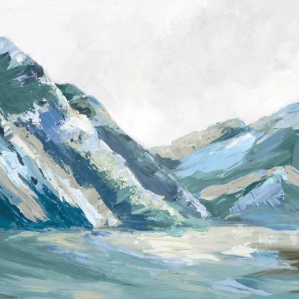 Picture of BLUE PALETTE MOUNTAINS I