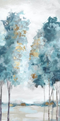 Picture of TEAL BLUE FOREST I
