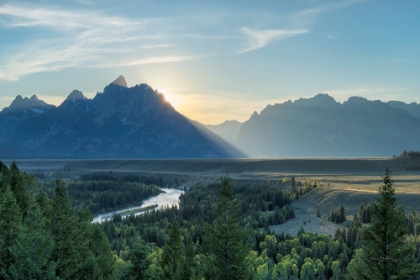 Picture of SNAKE RIVER OVERLOOK COLOR