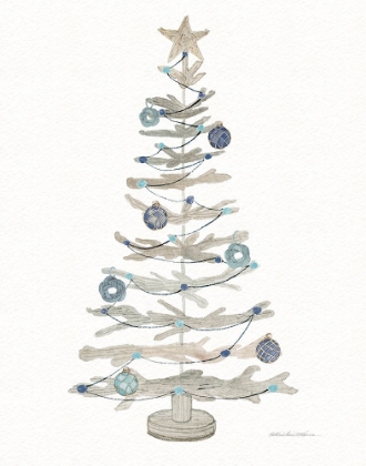 Picture of DECORATIVE COASTAL HOLIDAY TREE II