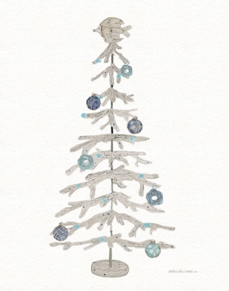 Picture of DECORATIVE COASTAL HOLIDAY TREE IV