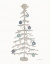 Picture of DECORATIVE COASTAL HOLIDAY TREE IV