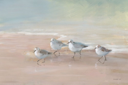 Picture of SHOREBIRDS ON THE SAND I