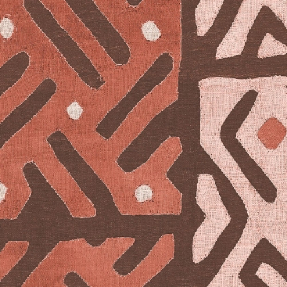 Picture of KUBA CLOTH I SQUARE II BLUSH