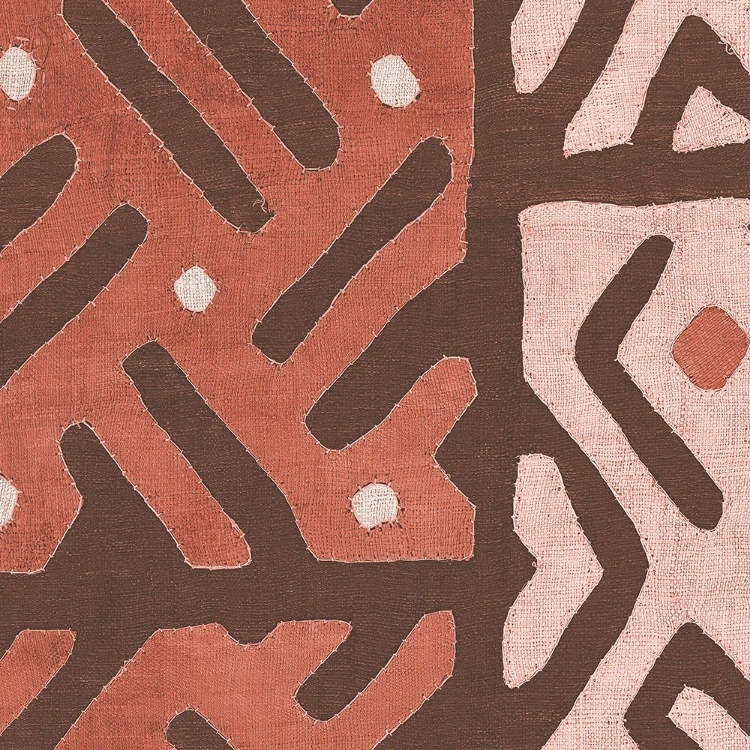 Picture of KUBA CLOTH I SQUARE II BLUSH