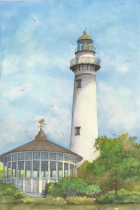 Picture of ST. SIMONS LIGHTHOUSE