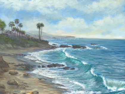 Picture of LAGUNA BEACH MORNING LIGHT