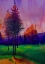 Picture of TREES AT SUNSET
