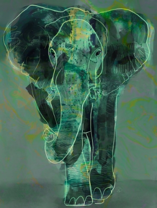 Picture of TEAL ELEPHANT