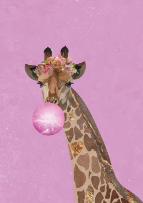 Picture of GIRAFFE PINK BUBBLEGUM